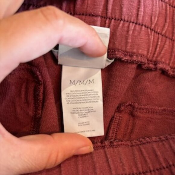 CAbi Pink Joggers Medium Cotton - Picture 7 of 7